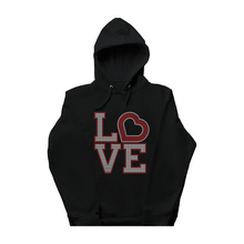 Load image into Gallery viewer, Red &quot;Love&quot; Bling Sweatshirt
