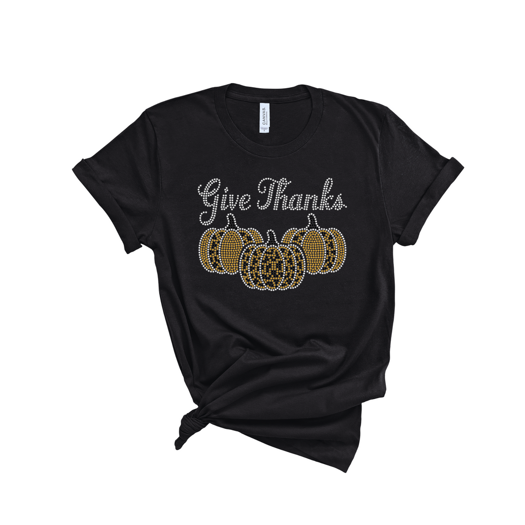 Give Thanks Bling T-Shirt
