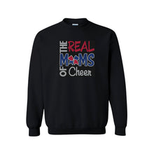 Load image into Gallery viewer, The Real Moms of Cheer Bling Sweatshirt
