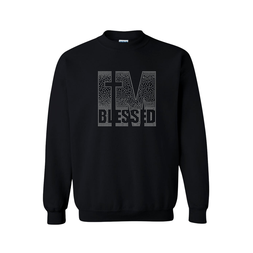 I'm Blessed Bling Sweatshirt