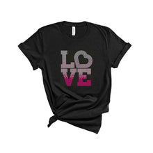 Load image into Gallery viewer, Pink &quot;Love&quot; Bling T-Shirt
